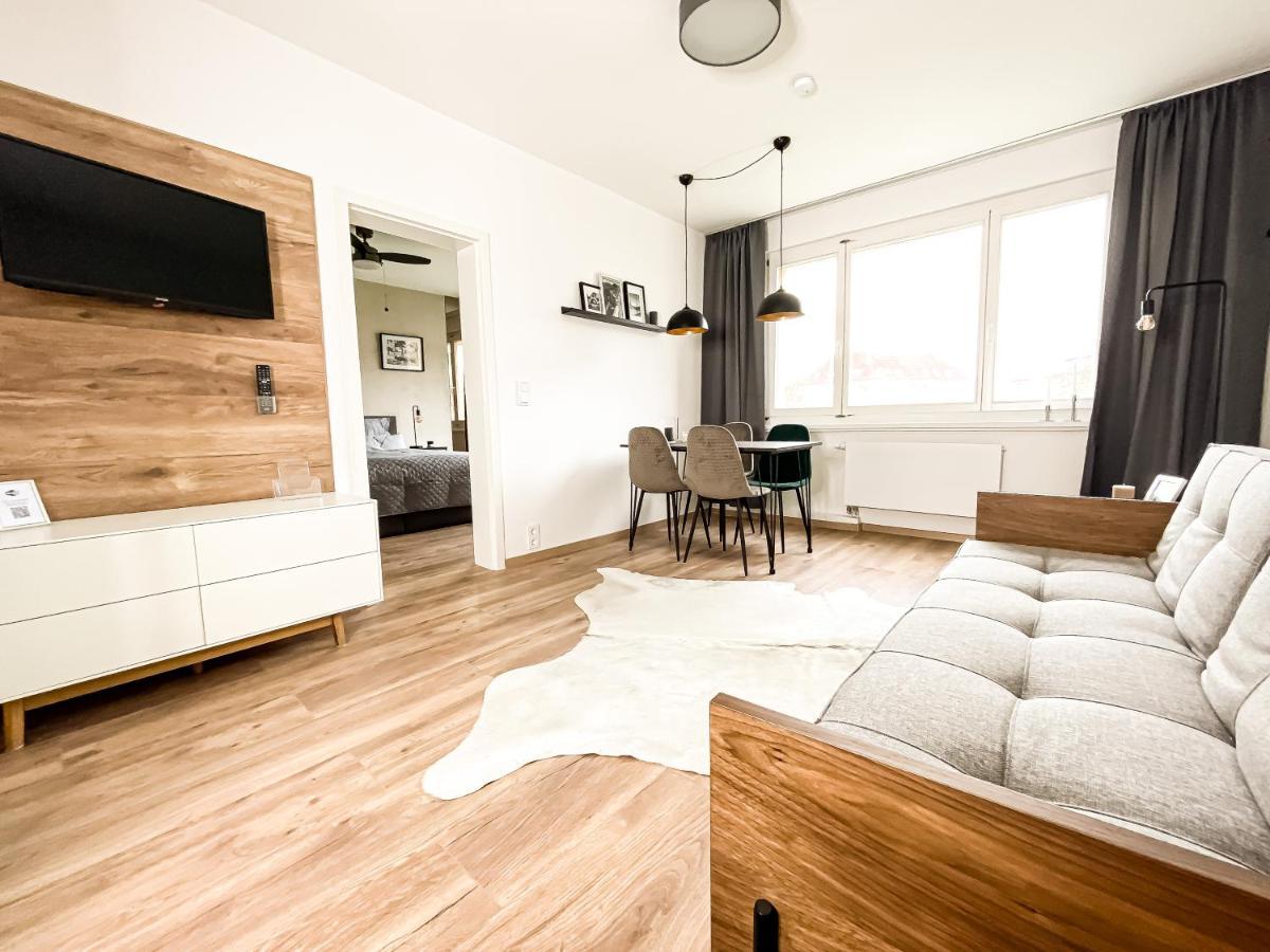 Modernes, Mediales Apartment, Naehe Der Neuen Leipziger Messe, Bis Vier Personen Екстериор снимка
